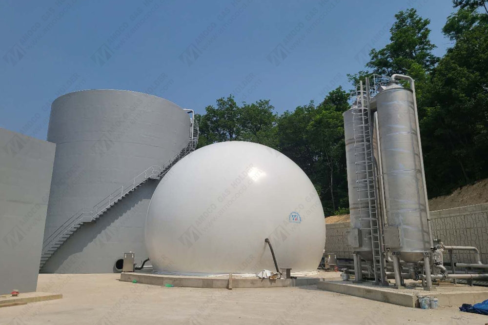AMA Biogas Holder Project in Korea