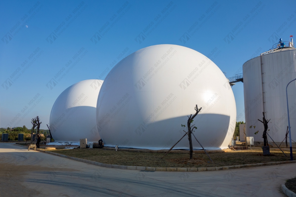 2 sets of membrane gas holders project in Guangxi