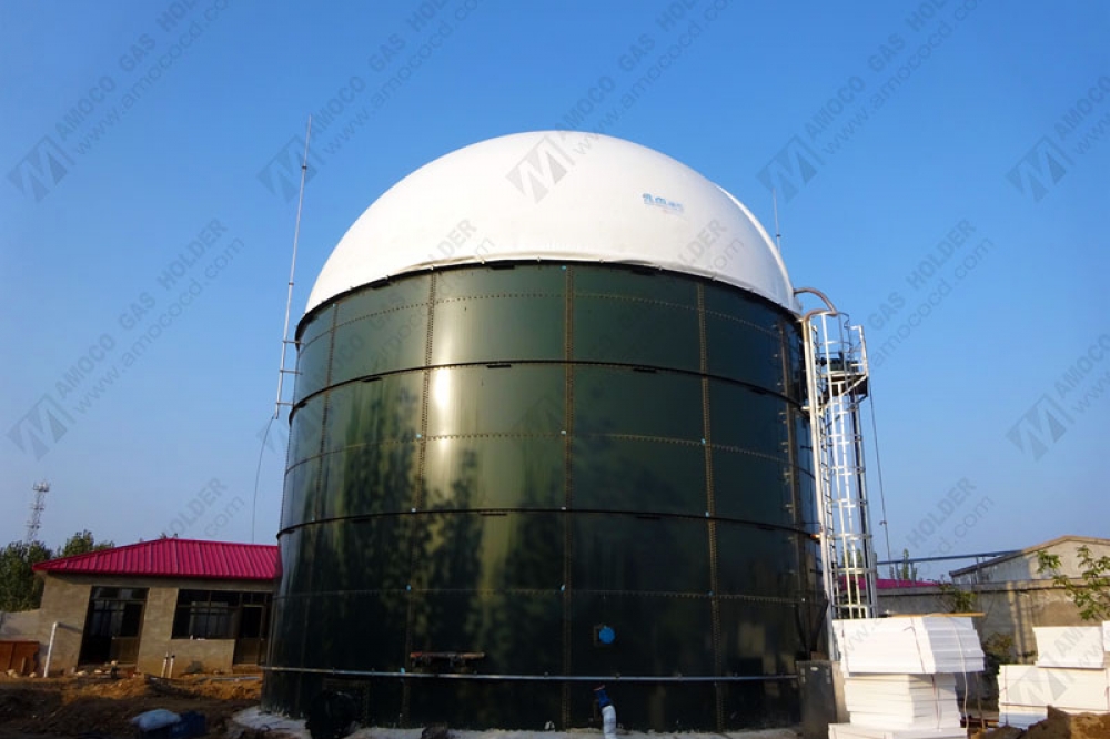 AMOCO Biogas Holder Project in Hebei