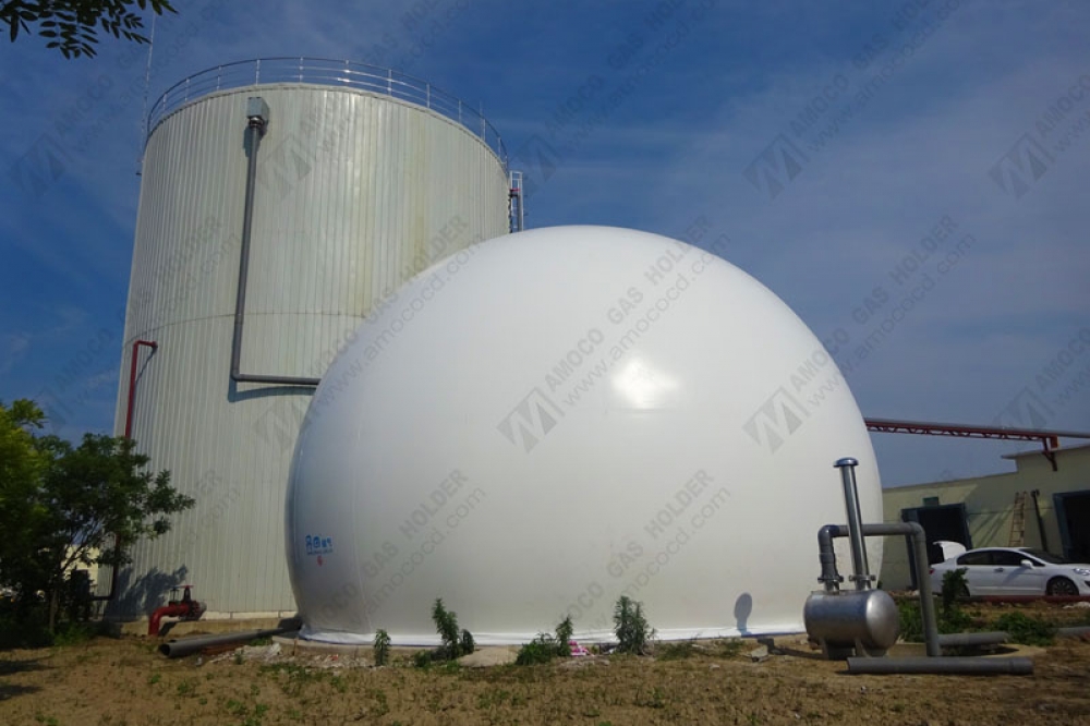 AMOCO Biogas Holder Project in Jiangsu