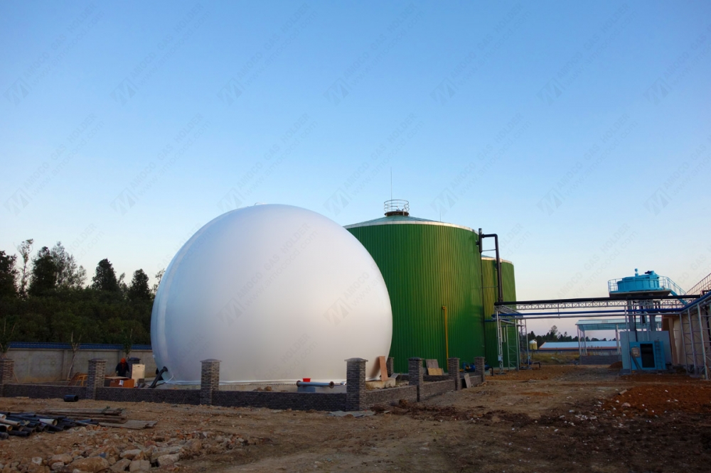 Membrane Biogas Holder Project in Zhejiang
