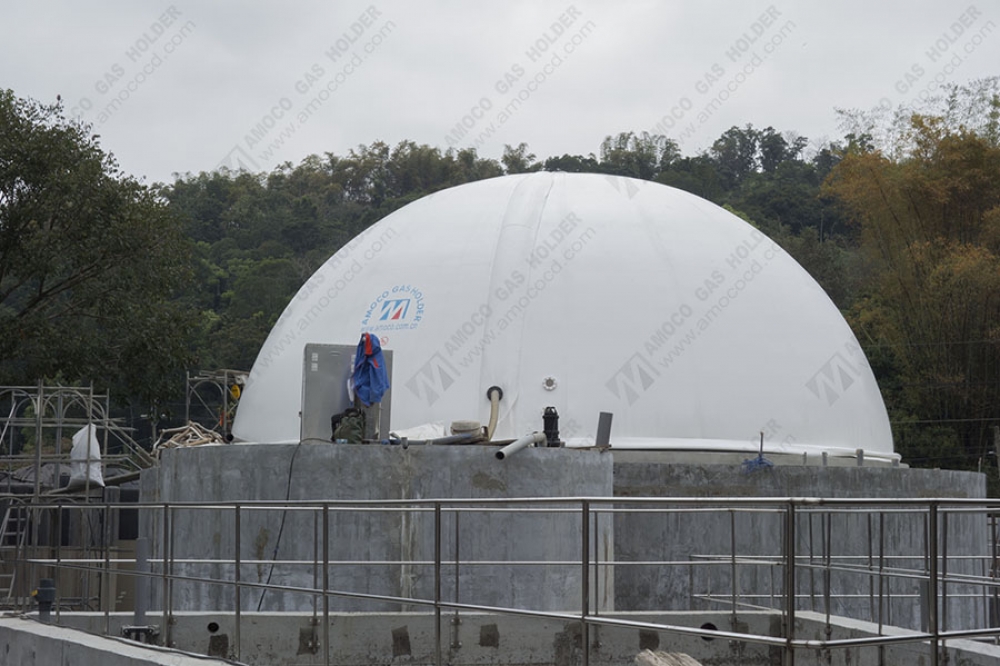 AMOCO Biogas Holder Project in Taiwan