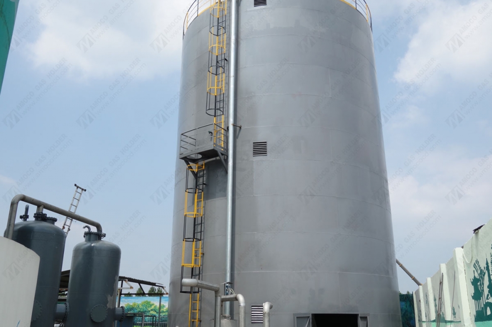 AMS-R Biogas Holder Project in Zhejiang