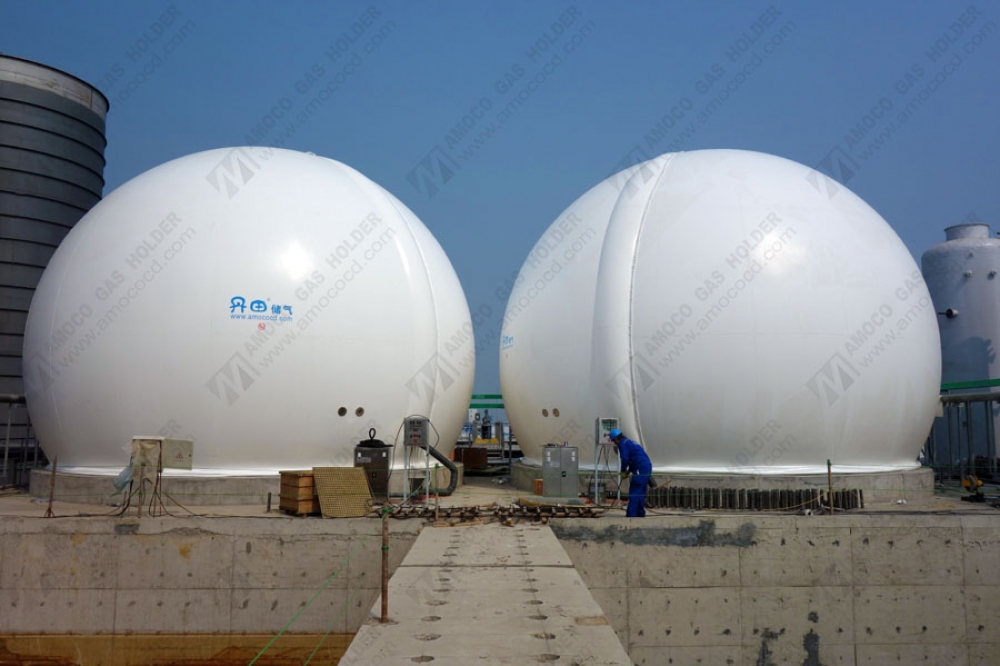 Membrane Biogas Holder Project in Henan