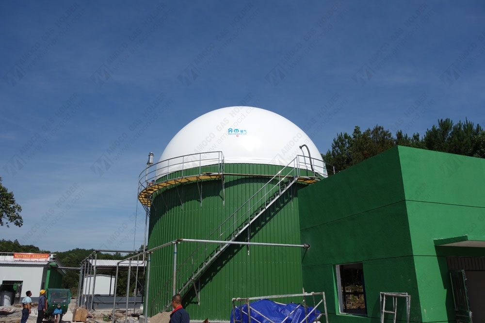 Membrane Biogas Holder Project in Zhejiang