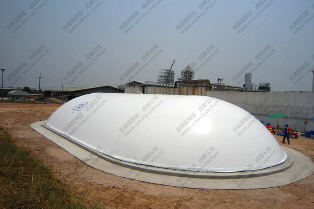 Capsule Shape Biogas Holder Project in Thailand