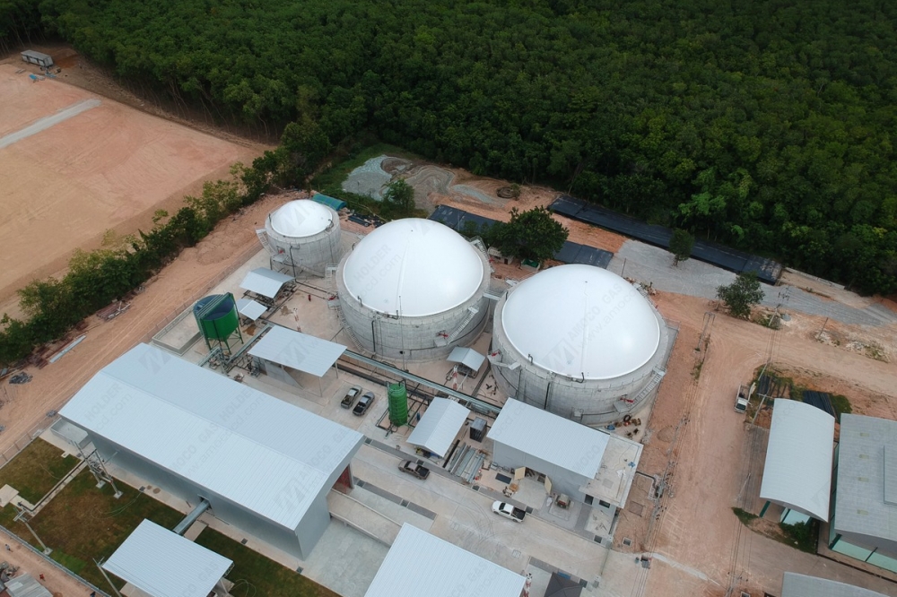 Membrane Biogas Holder in Thailand
